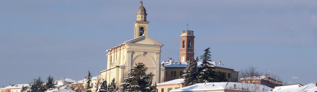 Immagine del panorama di Sogliano al Rubicone (foto Strada dei Vini e dei Sapori)