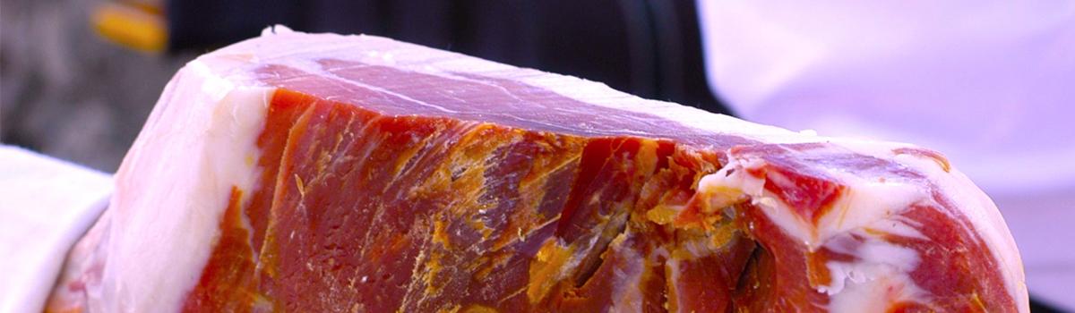 Immagine del prosciutto DOP di Carpegna